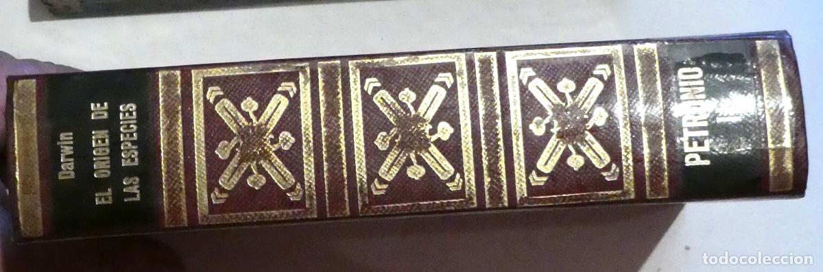 Libros de segunda mano: EL ORIGEN DE LAS ESPECIES - CH. DARWIN - EDICIONES PETRONIO 1974 - 2 TOMOS - Foto 2