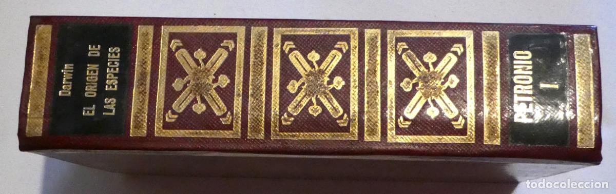 Libros de segunda mano: EL ORIGEN DE LAS ESPECIES - CH. DARWIN - EDICIONES PETRONIO 1974 - 2 TOMOS - Foto 1