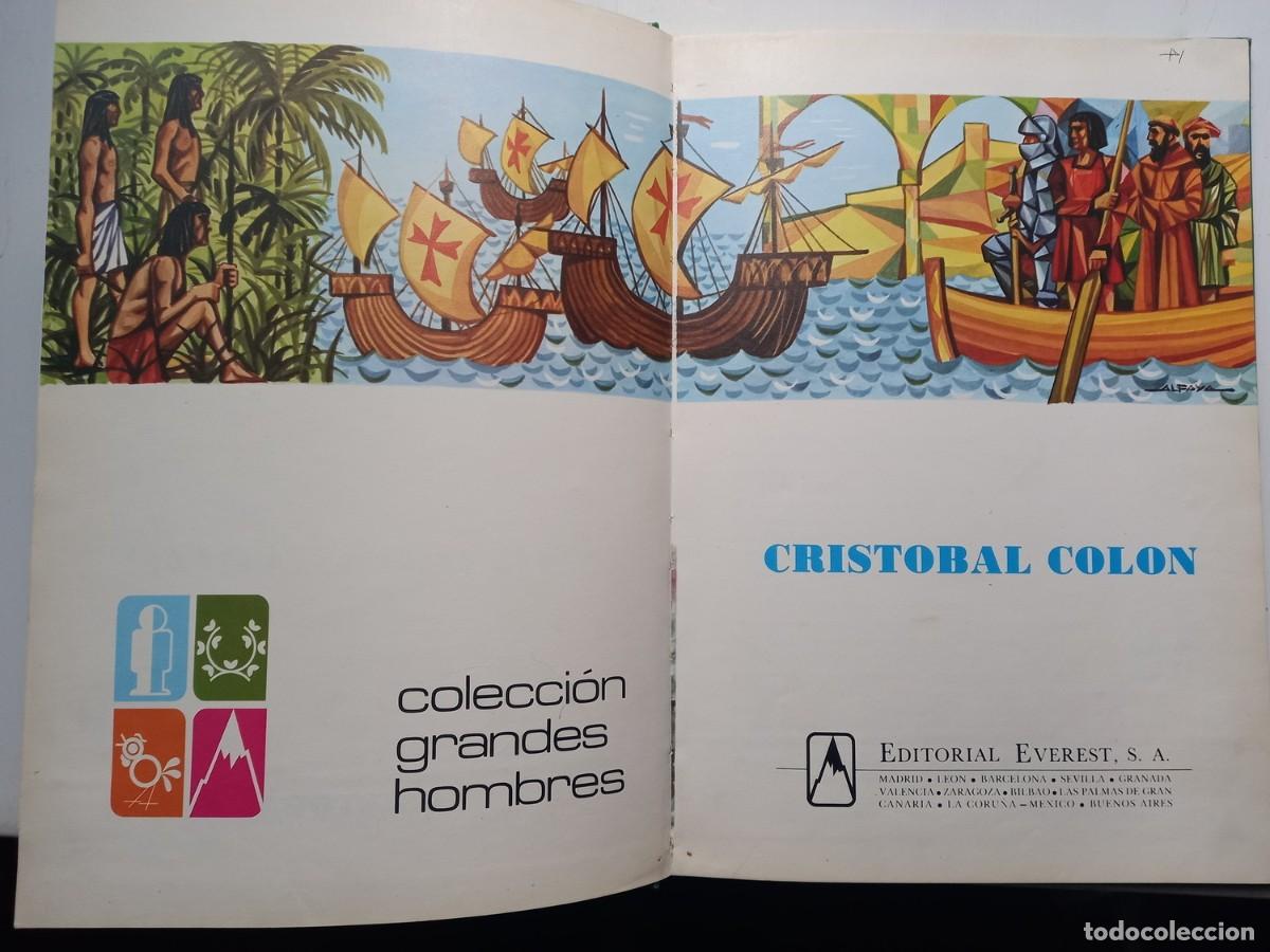 Libros de segunda mano: CRISTOBAL COL&Oacute;N. (Everest, 1981. Como nuevo) - Foto 3