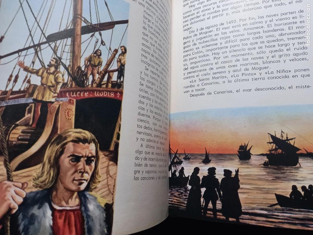 Libros de segunda mano: CRISTOBAL COL&Oacute;N. (Everest, 1981. Como nuevo) - Foto 5