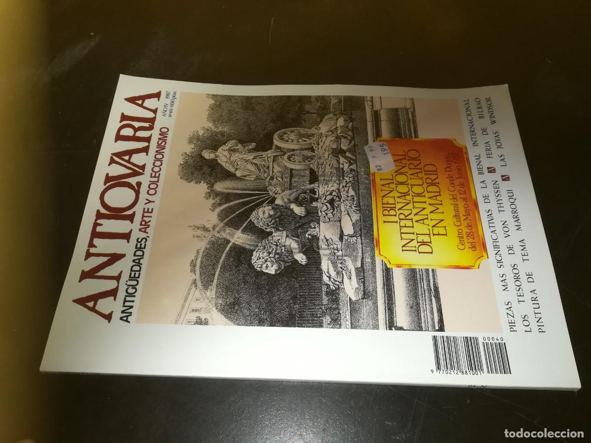 Second hand books: ANTIQUARIA A&Ntilde;O IV 1987 / / EVA 066