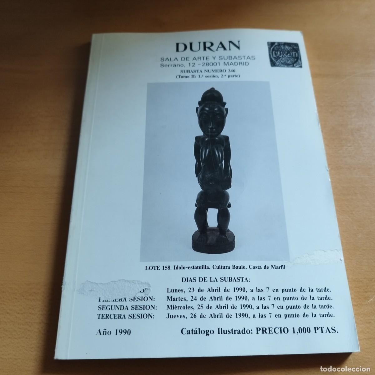 Libros de segunda mano: DURAN SUBASTA N&ordm;246 / / EVA 075 - Foto 1