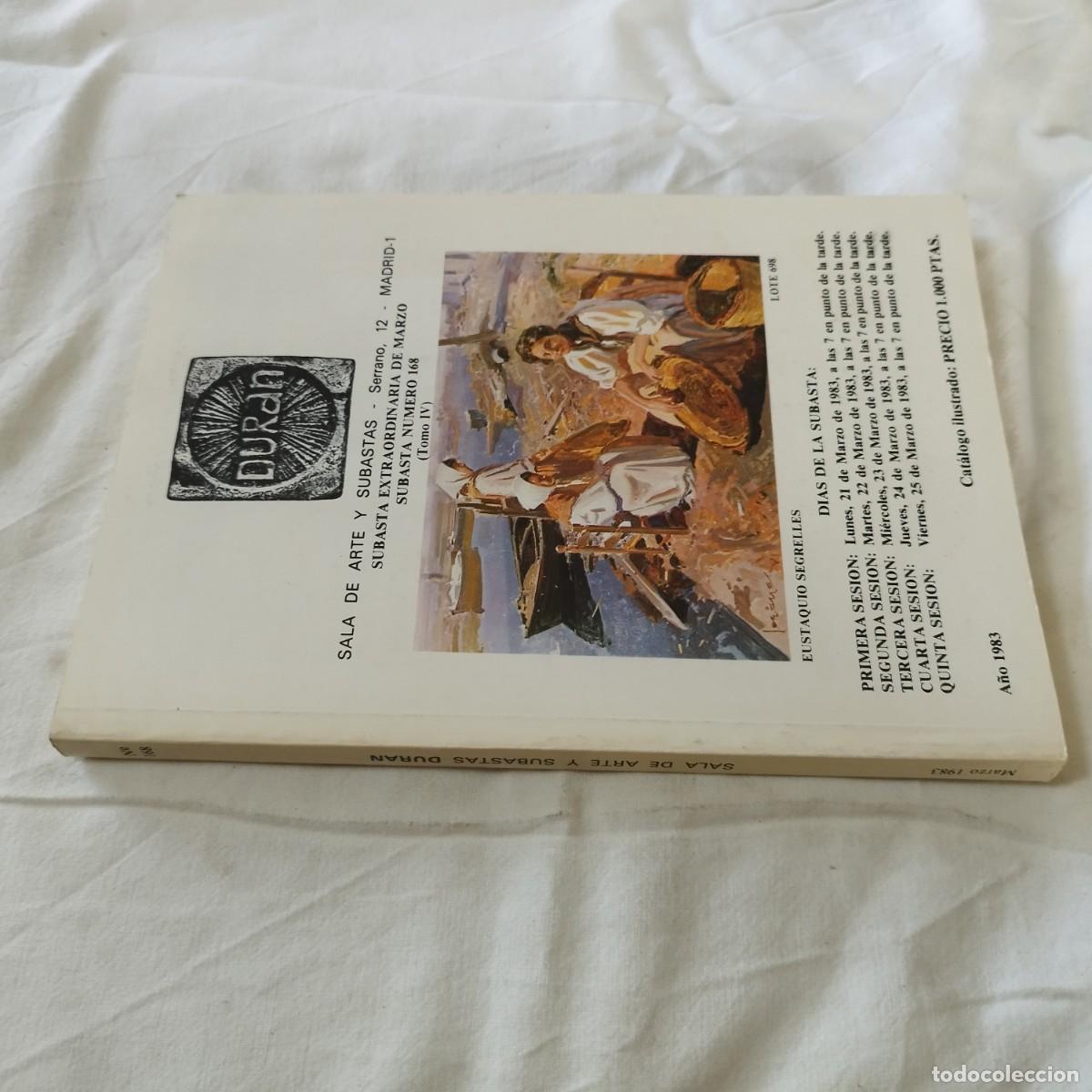 Libri di seconda mano: SUBASTA EXTRAORDINARIA DE MARZO N&ordm;168 / DURAN / EVA 090