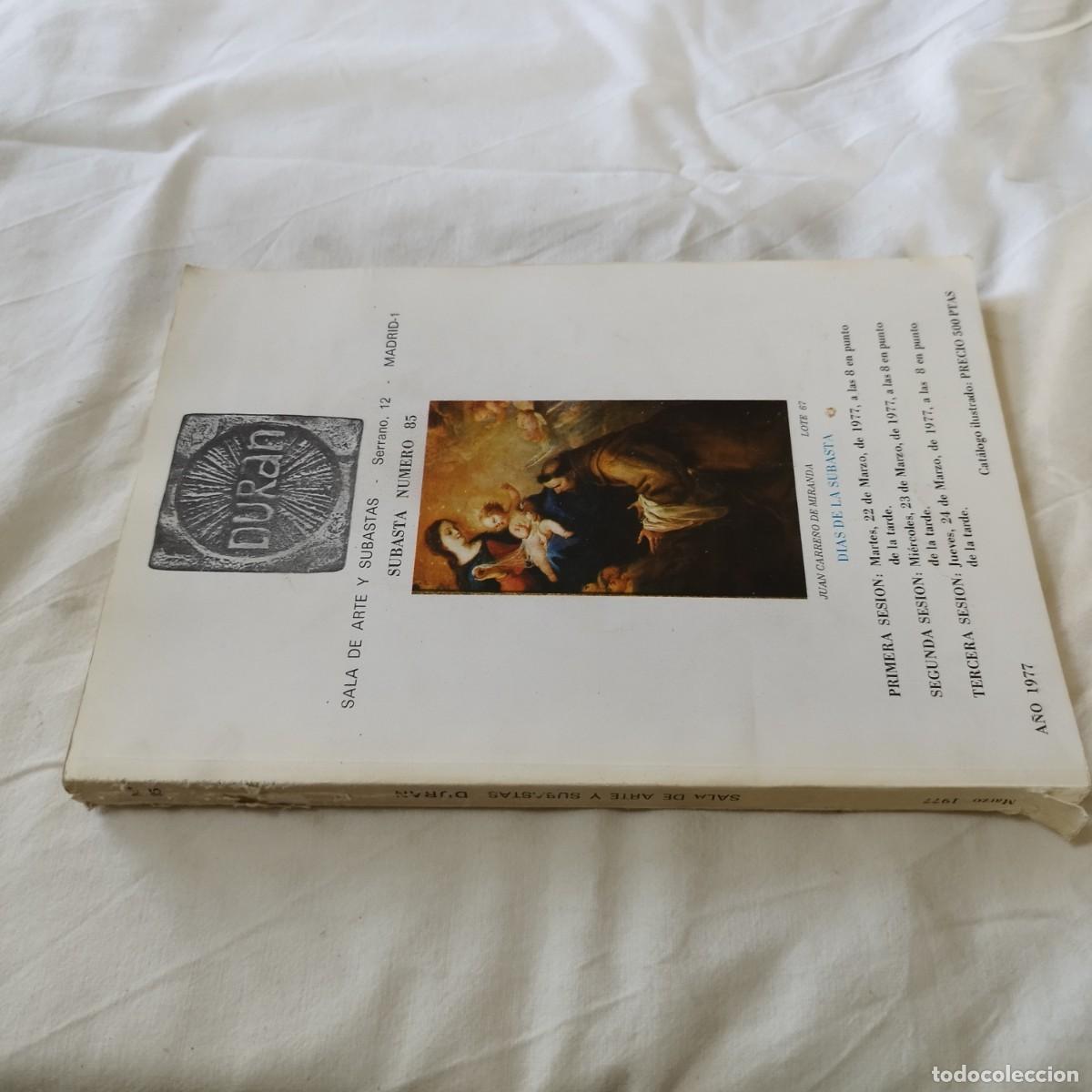 Libros de segunda mano: DURAN SUBASTA N&ordm;85 / / EVA 090 - Foto 1