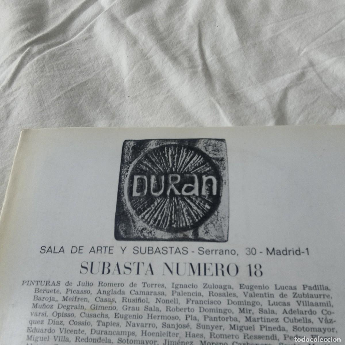 Libros de segunda mano: DURAN SUBASTA N&ordm;18 / / EVA 095 - Foto 2
