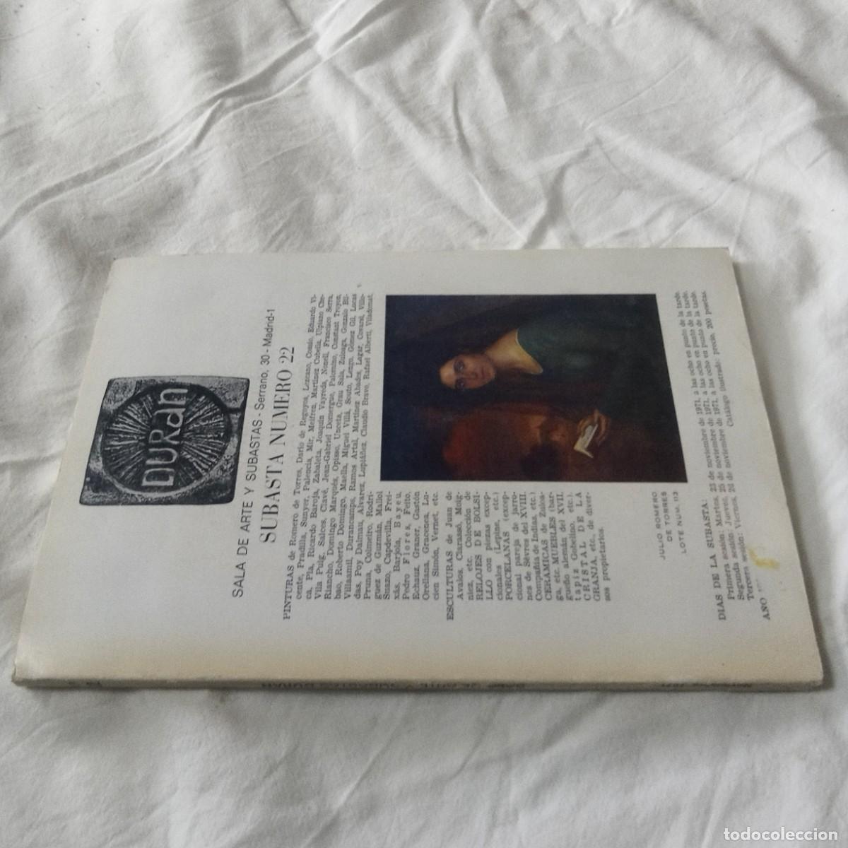 Libros de segunda mano: DURAN SUBASTA N&ordm;22 / / EVA 095 - Foto 1