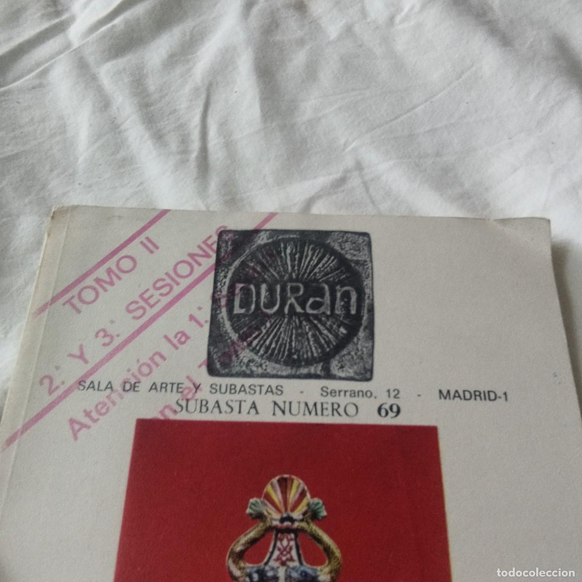 Libros de segunda mano: DURAN SUBASTA N&ordm;69 / / EVA 095 - Foto 2