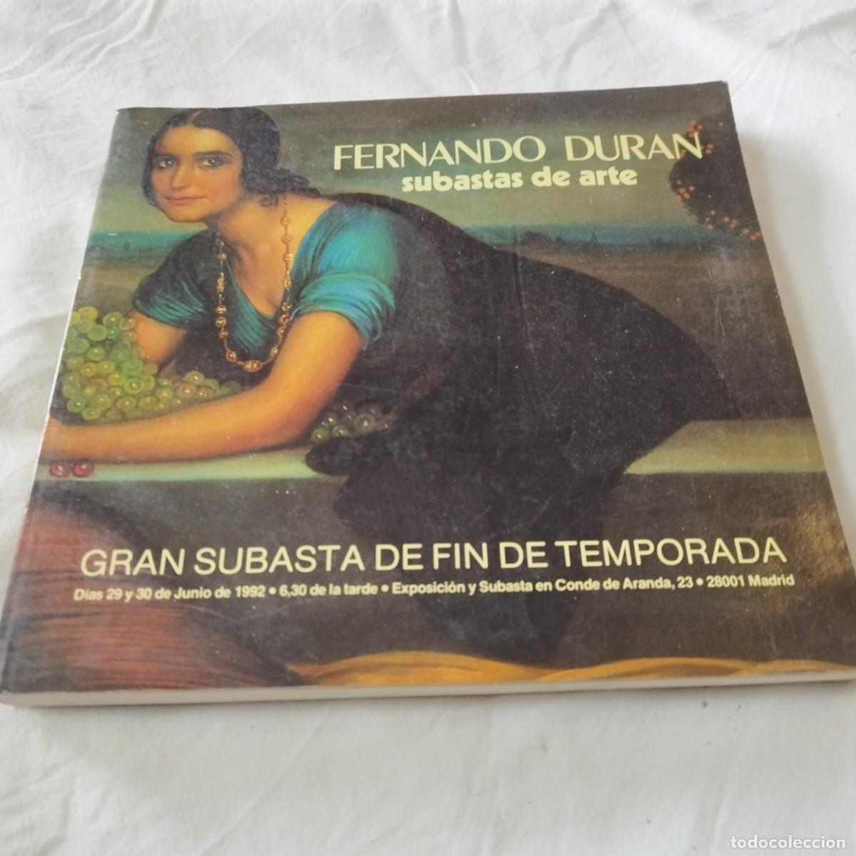 Second hand books: GRAN SUBASTA DE FIN DE TEMPORADA JUNIO 1992 / duran / EVA 097