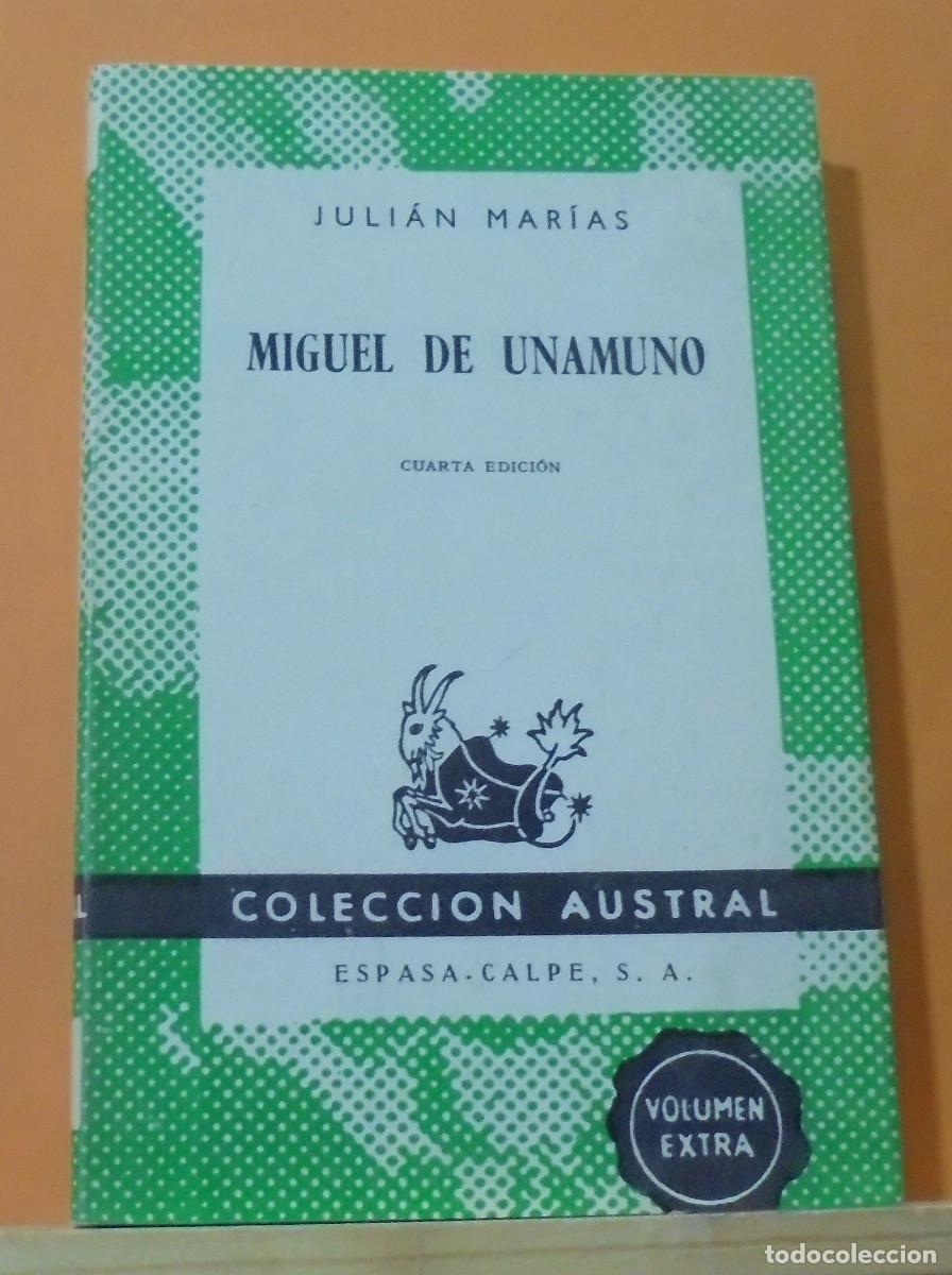 Libros de segunda mano: Miguel de Unamuno. Julian Marias - Foto 1