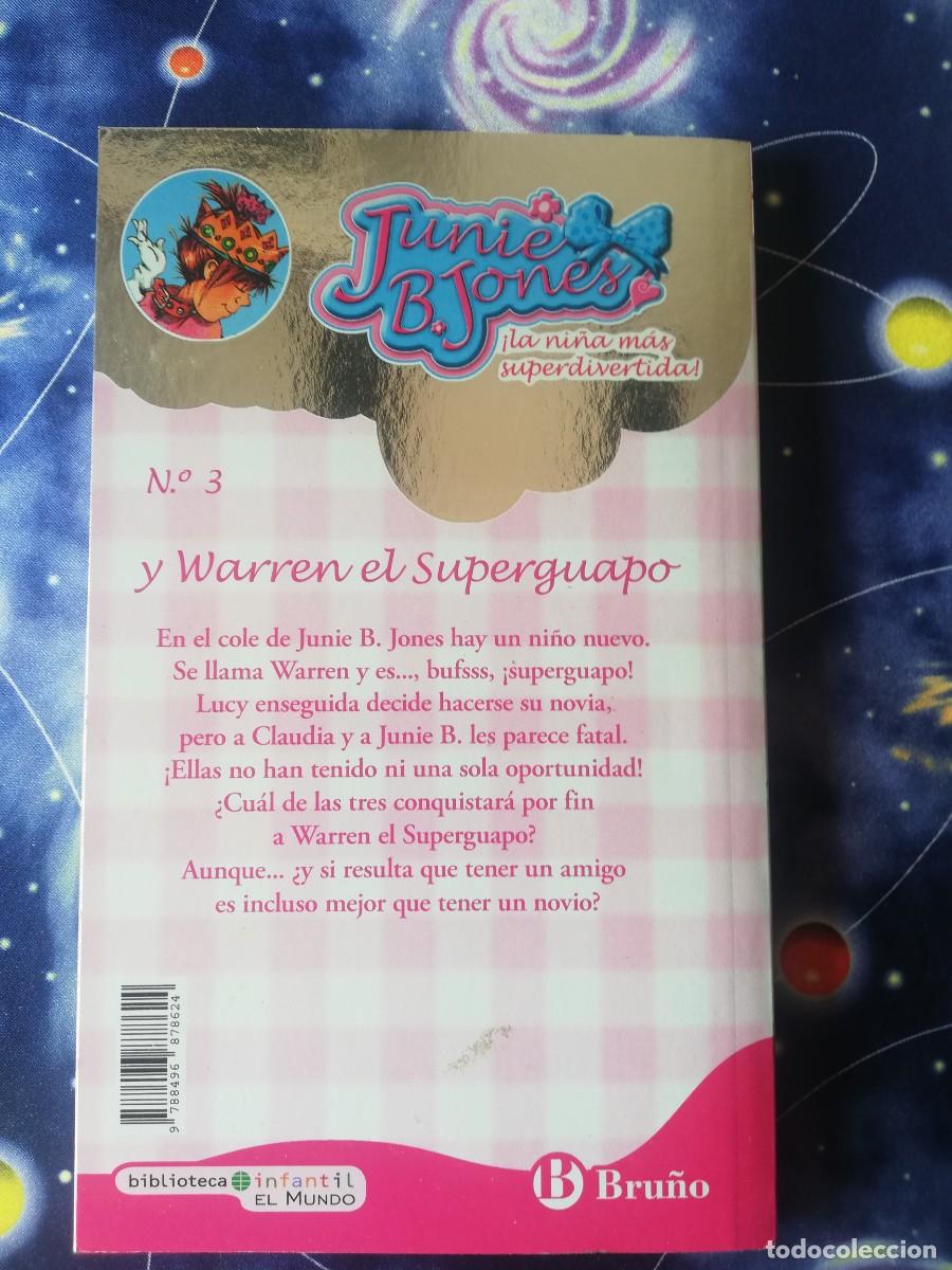 Libros de segunda mano: BARBARA PARK. Junie B. Jones y Warren el superguapo. EDEBE - Foto 2