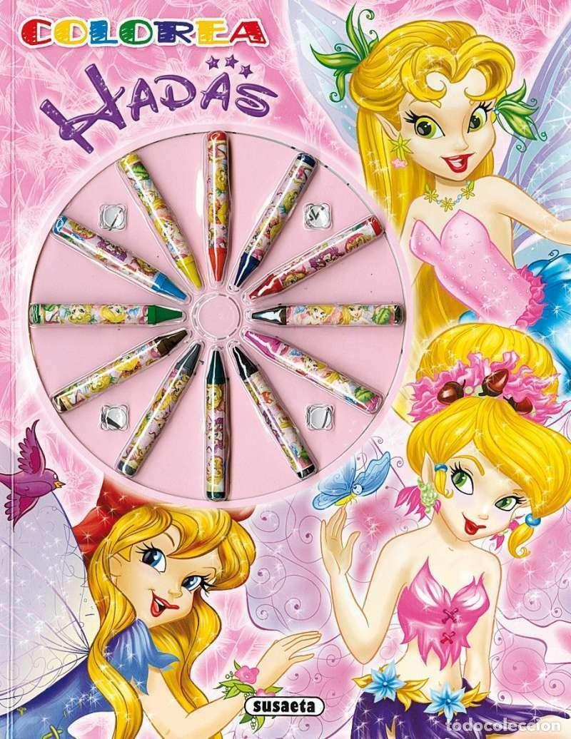 Libros de segunda mano: Colorea hadas 2 Editorial Susaeta nuevo - Foto 1
