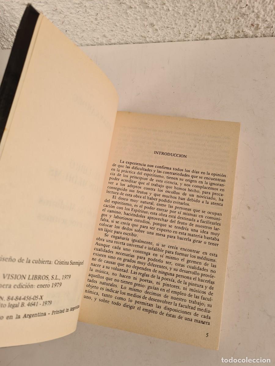 Libros de segunda mano: El Libro de los Mediums &oacute; Gu&iacute;a de los Mediums y de las Evocaciones - Allan Kardec - Foto 8