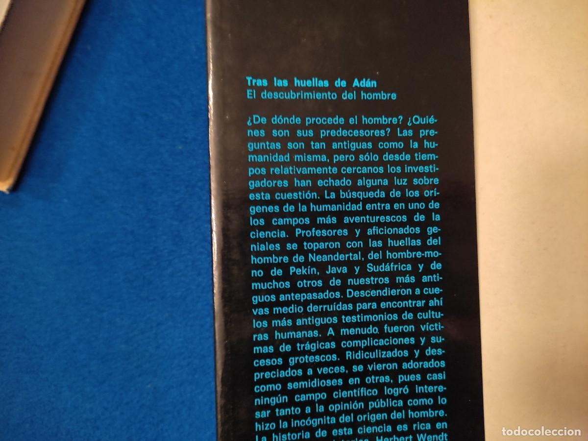 Libros de segunda mano: TRAS LAS HUELLAS DE AD&Aacute;N Herbert Brent Editorial Noguer 1973 - Foto 5