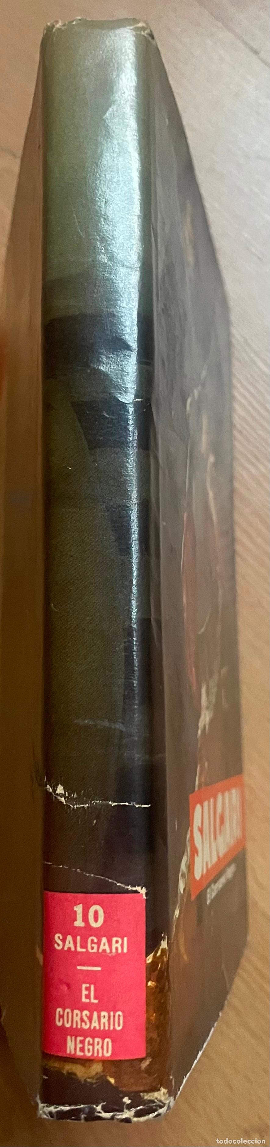 Libros de segunda mano: SALGARI, EL CORSARIO NEGRO - Foto 2