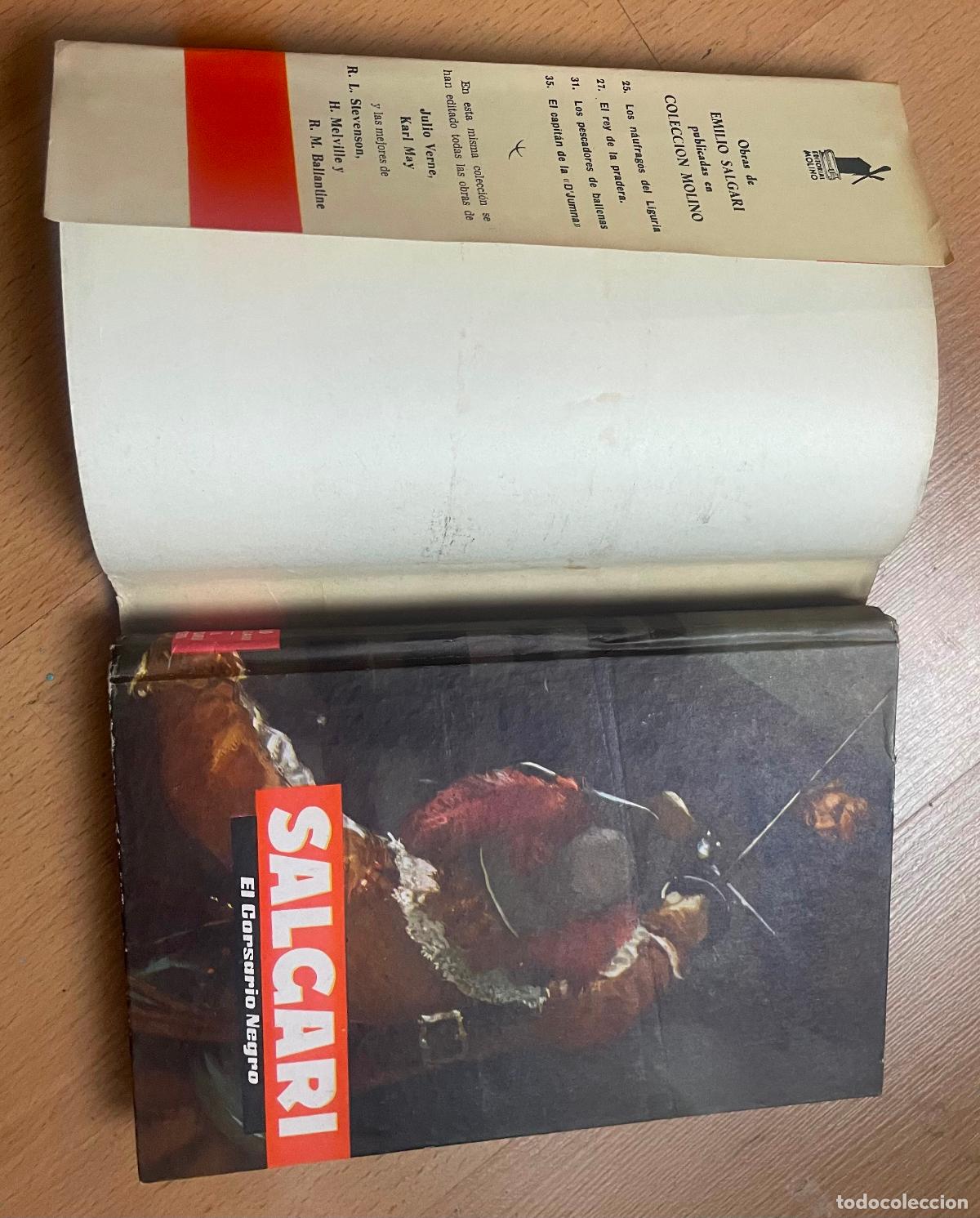 Libros de segunda mano: SALGARI, EL CORSARIO NEGRO - Foto 4
