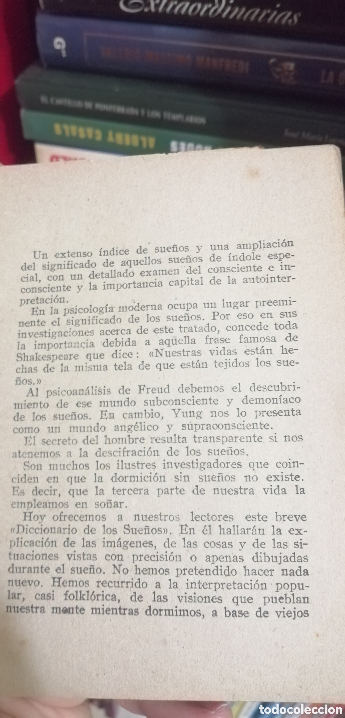 Libros de segunda mano: El libro de los Sue&ntilde;os Su lenguaje e interpretaci&oacute;n Editorial Ameller - Foto 5