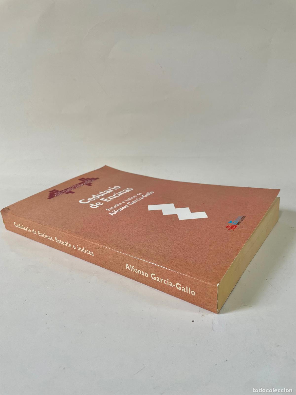 Libros de segunda mano: Estudio e &iacute;ndices de Alfonso Garc&iacute;a-Gallo - CEDULARIO DE ENCINAS - Foto 2