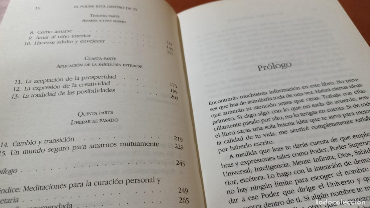 Libros de segunda mano: El poder est&aacute; dentro de ti - Louise L. Hay - Foto 8