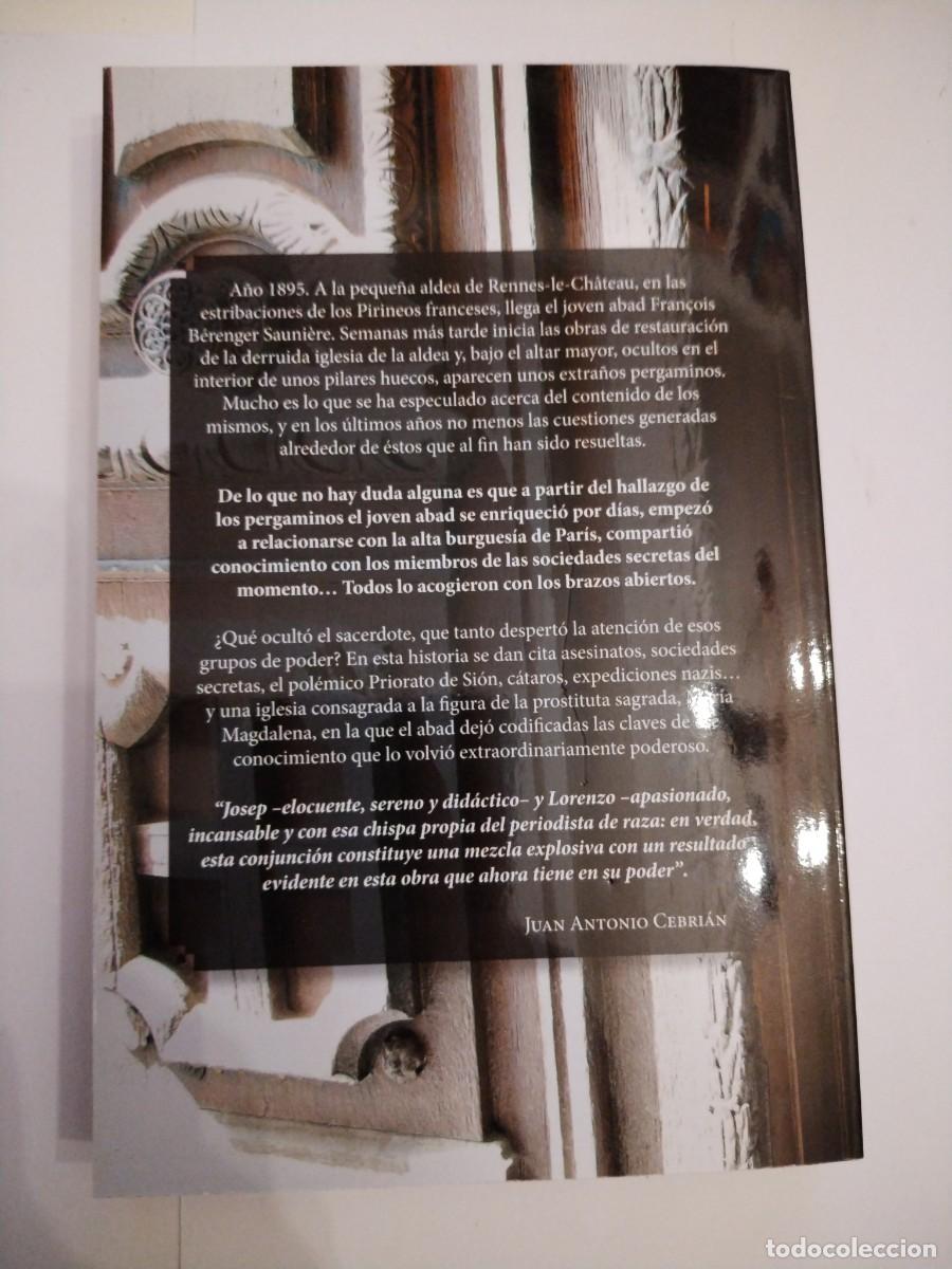Libros de segunda mano: La conspiraci&oacute;n del priorato de Si&oacute;n - Foto 3