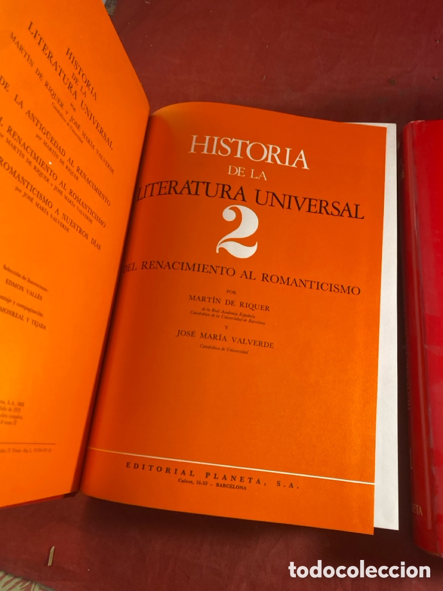Libros de segunda mano: HISTORIA DE LA LITERATURA UNIVERSAL - Foto 3