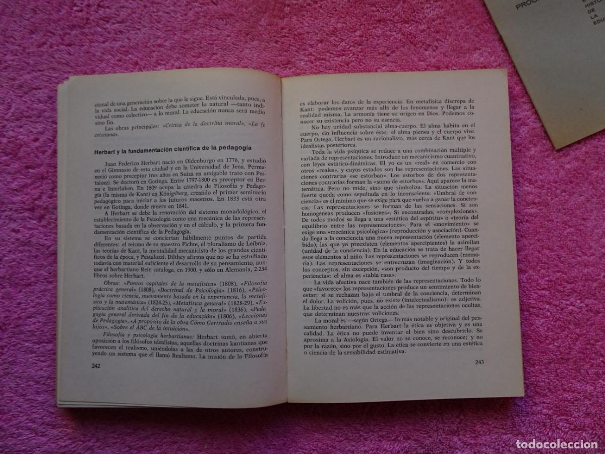 Libros de segunda mano: historia de la educaci&oacute;n jes&uacute;s llopis 1969 edici&oacute;n 1&ordf; con librito de programa - Foto 13