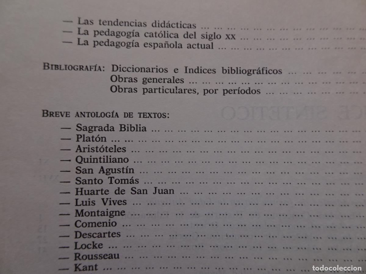 Libros de segunda mano: historia de la educaci&oacute;n jes&uacute;s llopis 1969 edici&oacute;n 1&ordf; con librito de programa - Foto 28