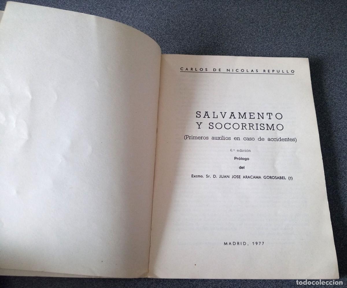 Libros de segunda mano: Salvamento Y Socorrismo Carlos De Nicolas Repullo - Foto 4