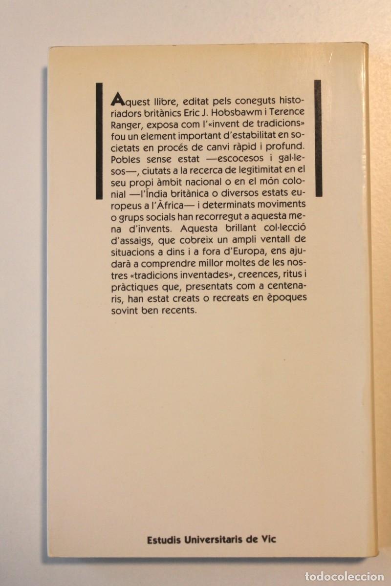 Libros de segunda mano: Eric J. Hobsbawm i Terence Ranger - Linvent de la tradici&oacute; - Eumo - Foto 2