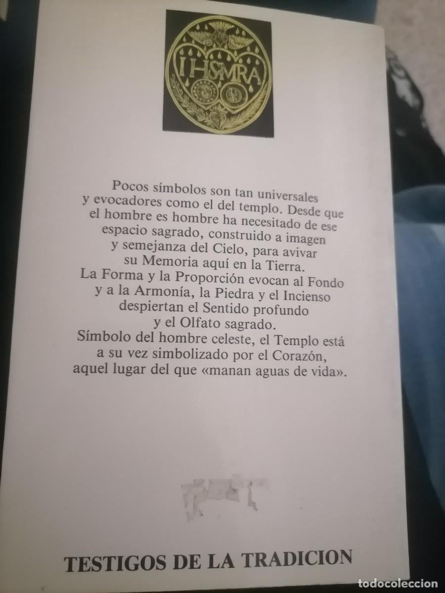 Libros de segunda mano: Simbolismo del templo Raimon Arola - Foto 2
