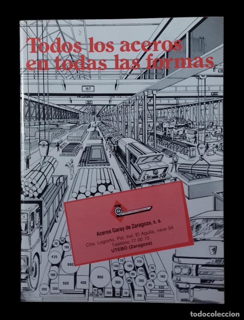 Libros de segunda mano: TODOS LOS ACEROS EN TODAS LAS FORMAS / ACEROS GARAY.
