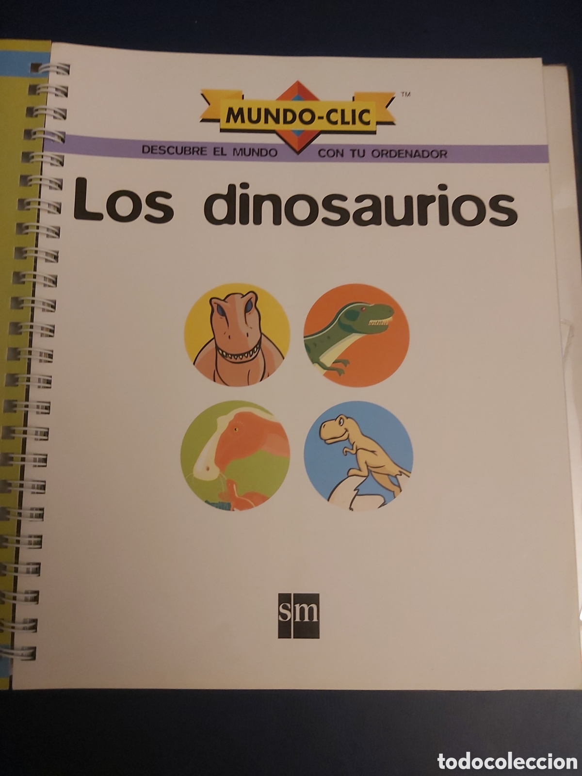 Libros de segunda mano: LIBRO + CD ROM LOS DINOSAURIOS SM / MUNDO CLIC 2003 - Foto 2