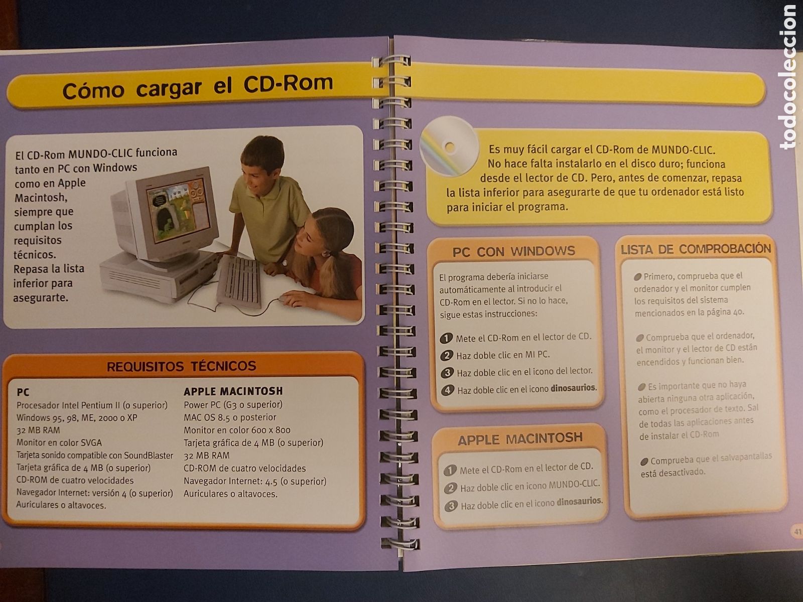 Libros de segunda mano: LIBRO + CD ROM LOS DINOSAURIOS SM / MUNDO CLIC 2003 - Foto 9