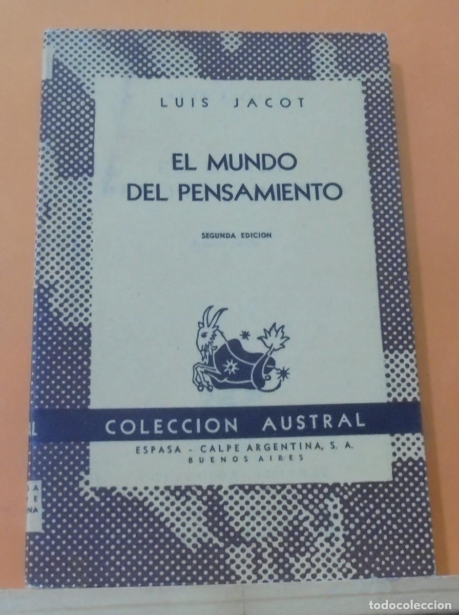 Libros de segunda mano: El mundo del pensamiento. Luis Jacot - Foto 1