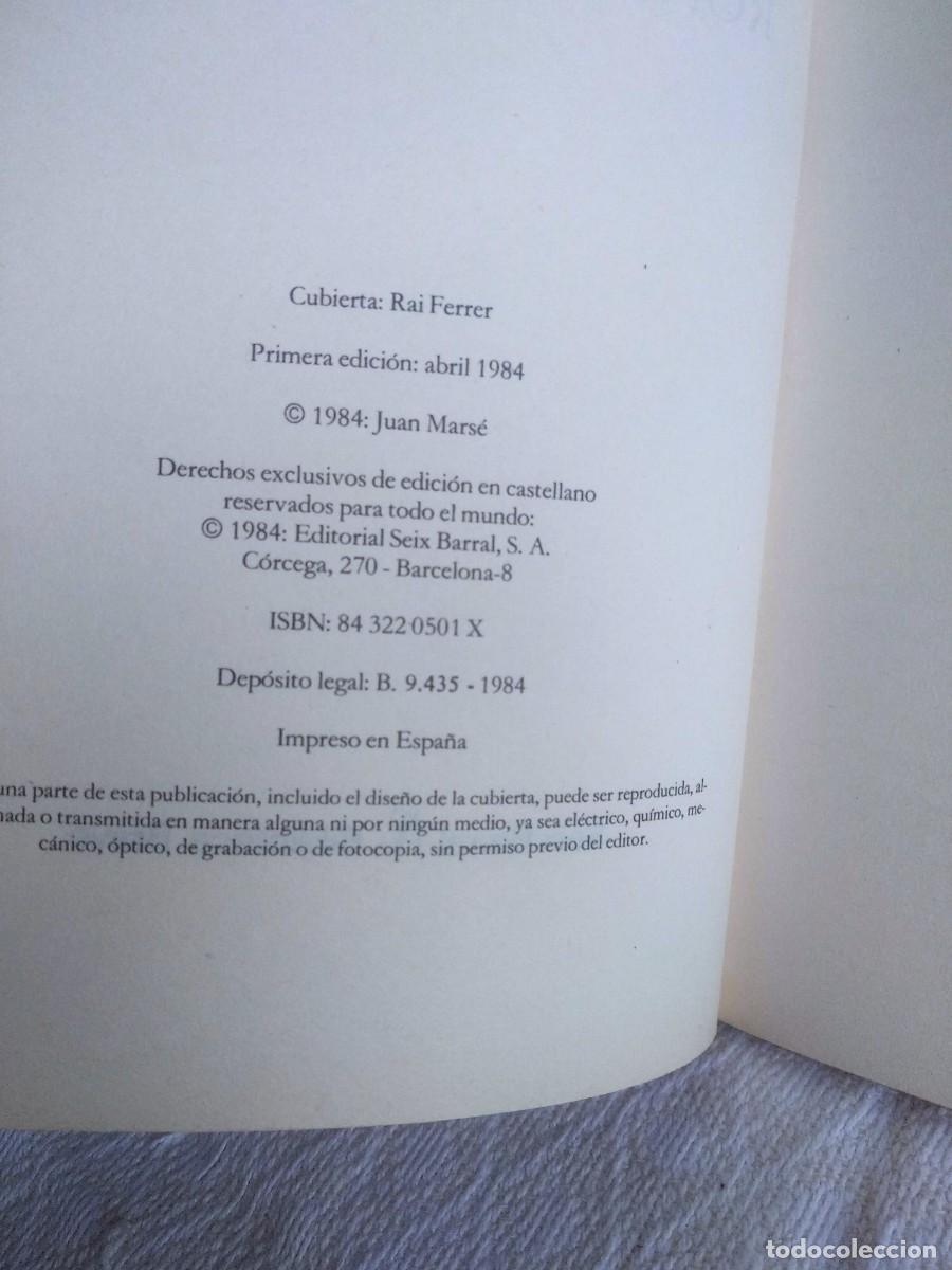 Libros de segunda mano: Ronda del Guinard&oacute; de Juan Marse - Foto 2