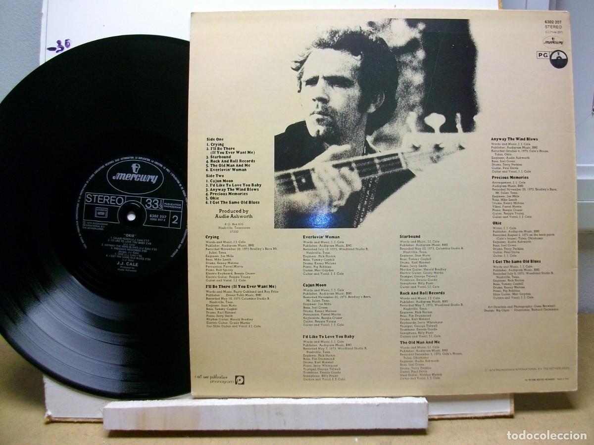 Libros de segunda mano: J.J. Cale &ndash; Okie LP - Foto 2