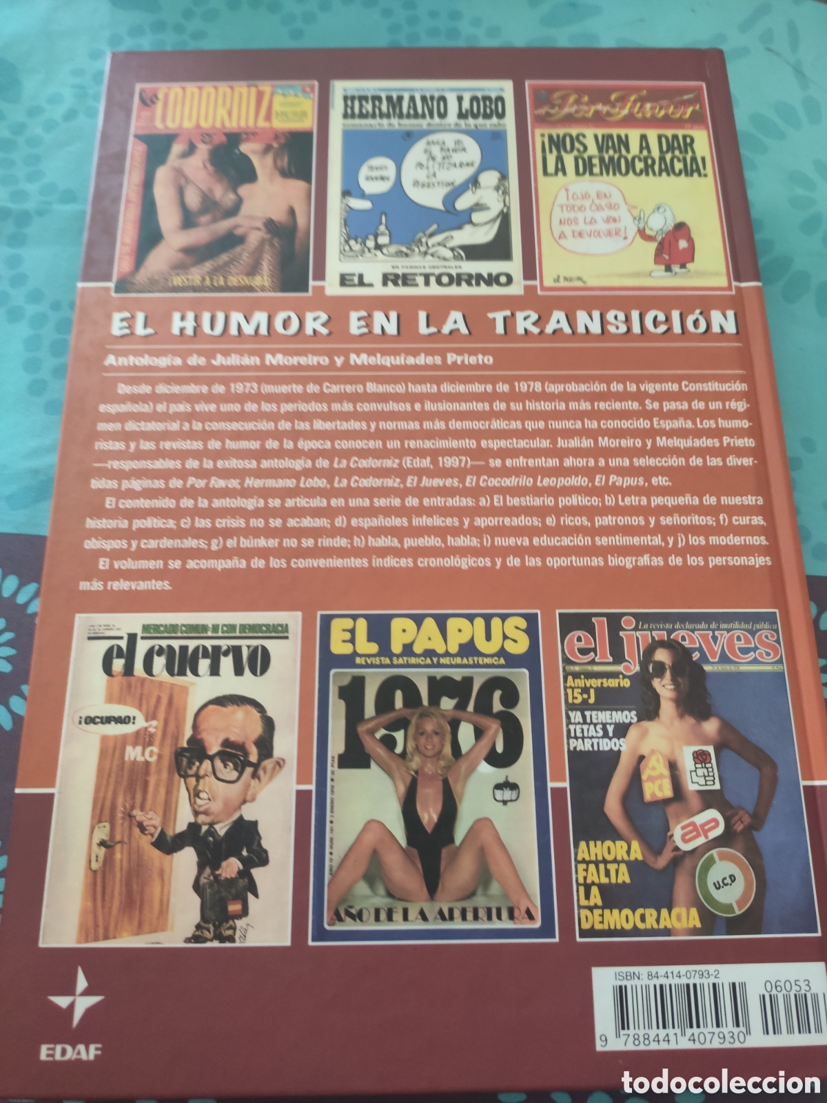 Libros de segunda mano: El humor en la transici&oacute;n. EDAF. 2001 - Foto 2
