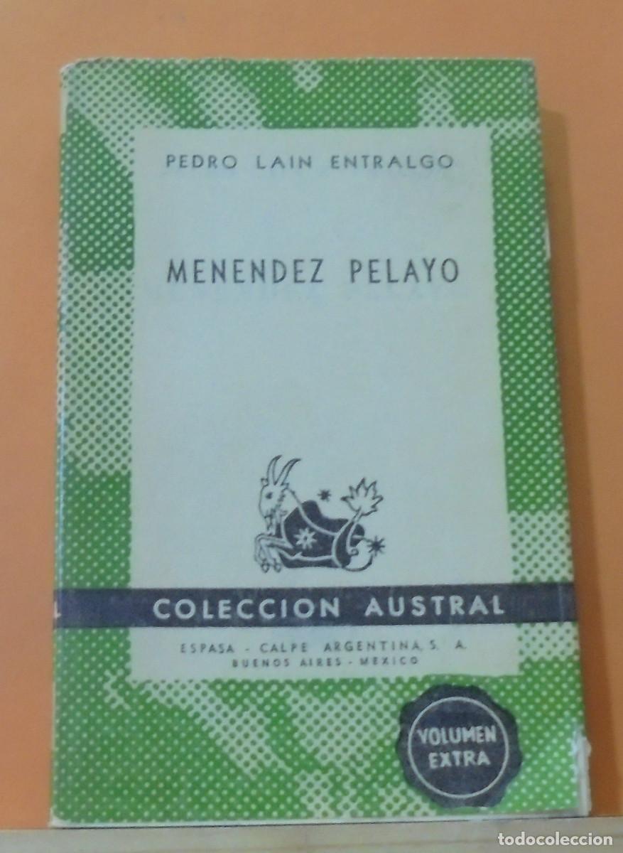 Libros de segunda mano: Menendez Pelayo. Pedro Lain Entralgo - Foto 1