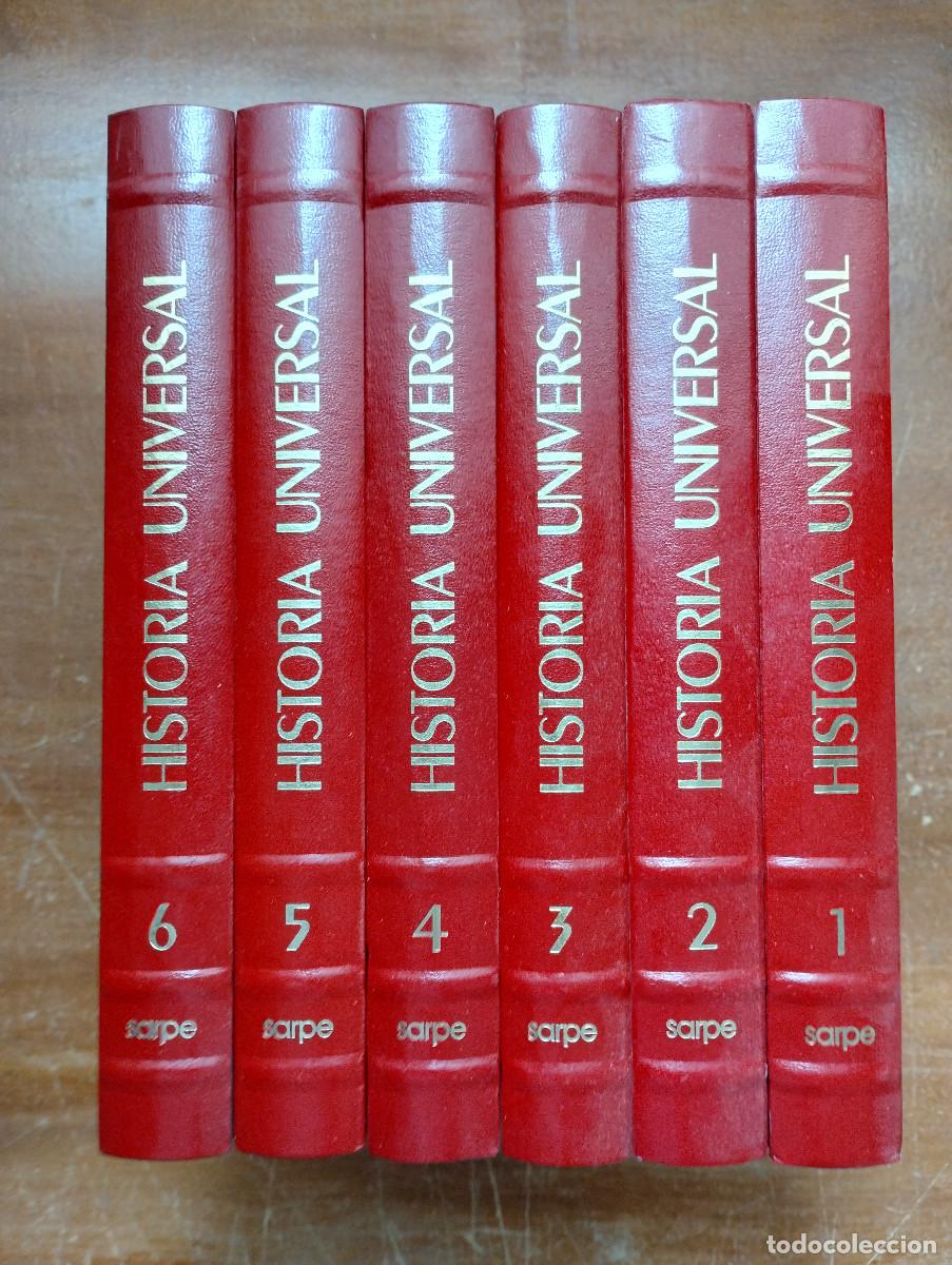 Libros de segunda mano: HISTORIA UNIVERSAL. 6 TOMOS. EDITORIAL SARPE. COMPLETA - 1988 - Foto 1