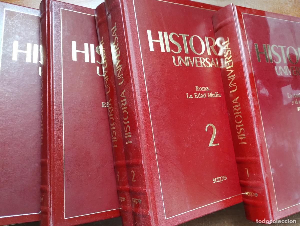 Libros de segunda mano: HISTORIA UNIVERSAL. 6 TOMOS. EDITORIAL SARPE. COMPLETA - 1988 - Foto 2