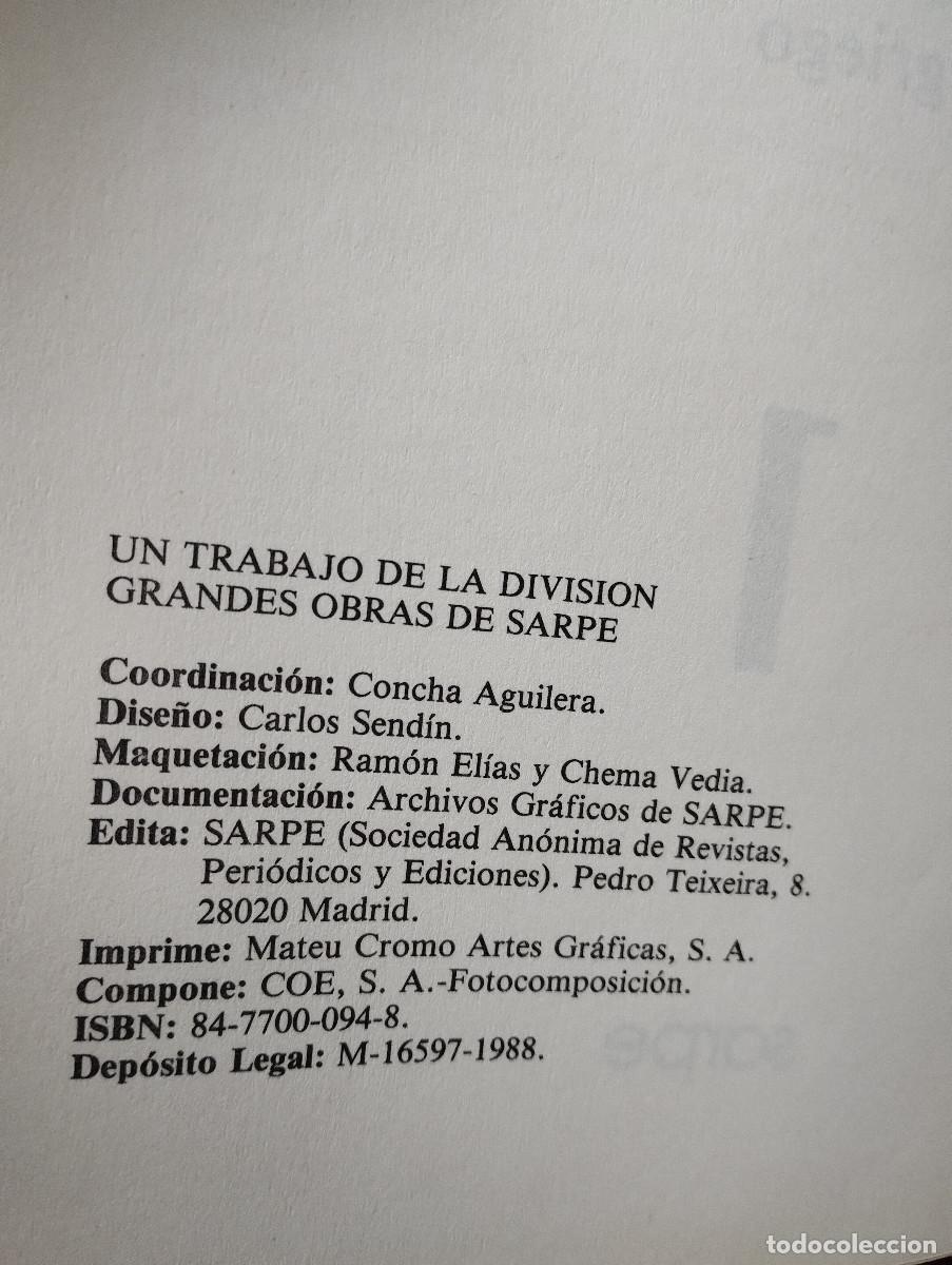 Libros de segunda mano: HISTORIA UNIVERSAL. 6 TOMOS. EDITORIAL SARPE. COMPLETA - 1988 - Foto 3