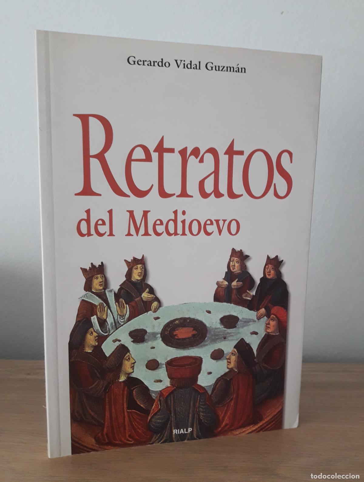 Libros de segunda mano: Retratos del medioevo. Gerardo Vidal Guzm&aacute;n. Rialp. - Foto 1