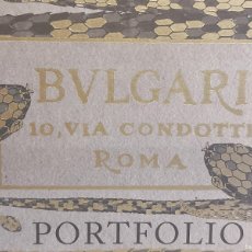 Libros de segunda mano: BVLGARY 10, VIA CONDOTTI ROMA / PORTFOLIO / LIBRO DE LUJO. 125 ANIV. / NUEVO