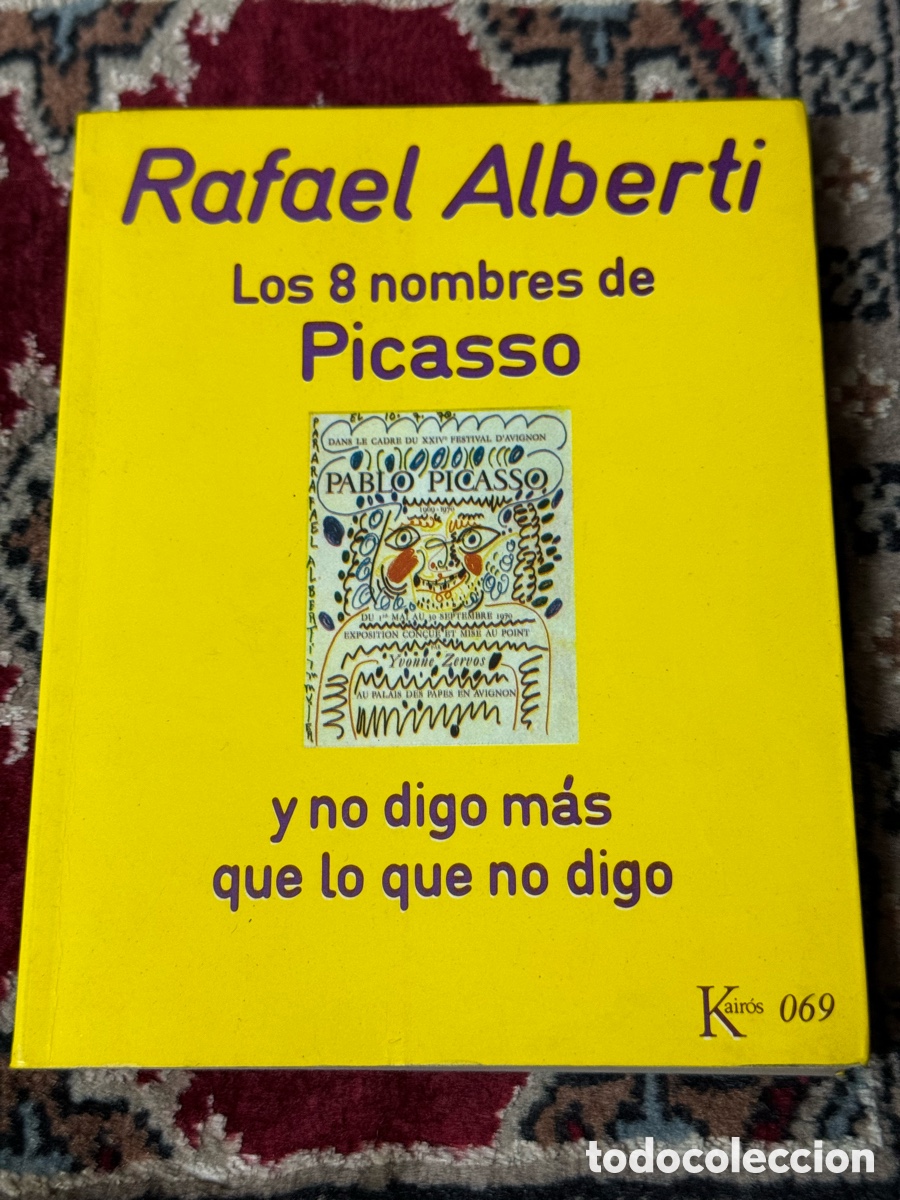 Libros de segunda mano: Los 8 nombres de Picasso Rafael Alberti - Foto 1