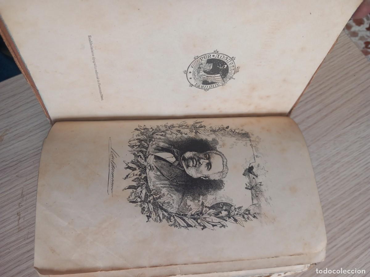 Libros de segunda mano: LIBRO POESIAS ESCOGIDAS 1883 - Foto 6