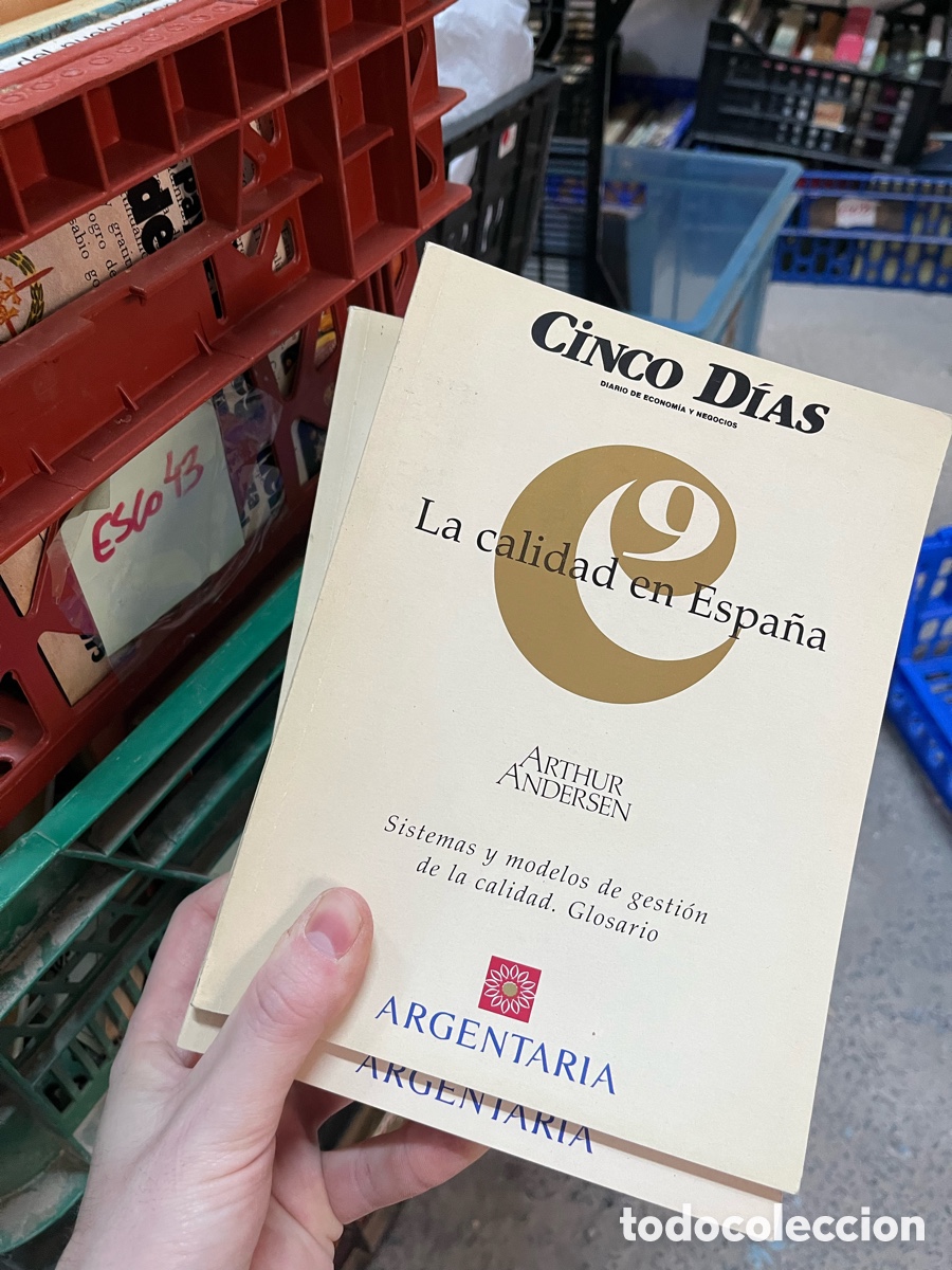 Libros de segunda mano: Esco43 La calidad en Espa&ntilde;a ARTHUR ANDERSEN - Foto 3