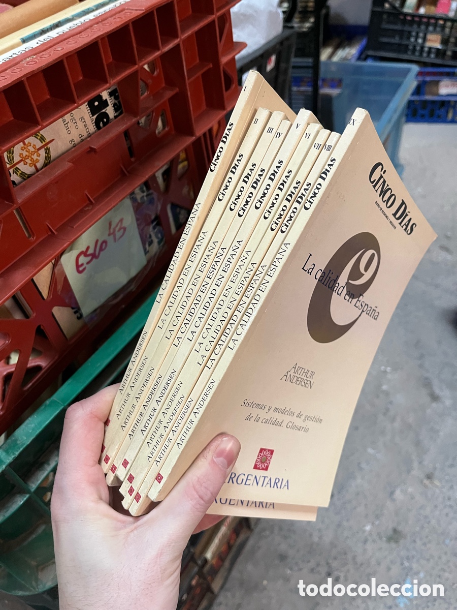 Libros de segunda mano: Esco43 La calidad en Espa&ntilde;a ARTHUR ANDERSEN - Foto 1