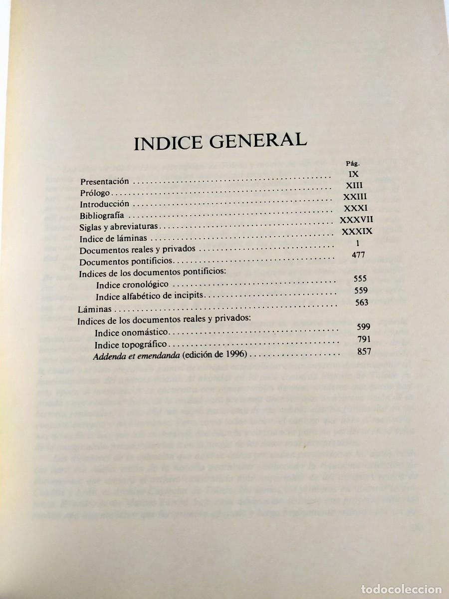 Libros de segunda mano: FRANCISCO J. HERN&Aacute;NDEZ: LOS CARTULARIOS DE TOLEDO. CAT&Aacute;LOGO DOCUMENTAL - ED. NUMERADA - NUEVO - Foto 4