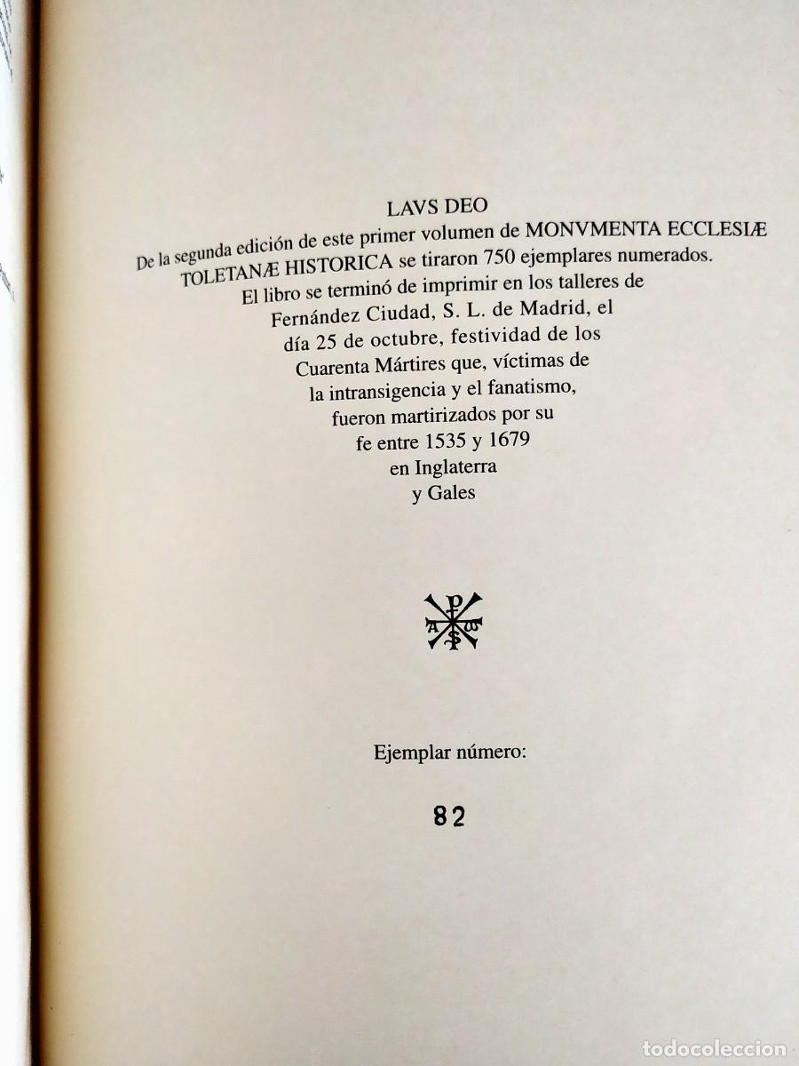 Libros de segunda mano: FRANCISCO J. HERN&Aacute;NDEZ: LOS CARTULARIOS DE TOLEDO. CAT&Aacute;LOGO DOCUMENTAL - ED. NUMERADA - NUEVO - Foto 6