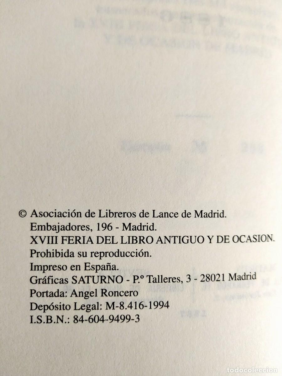 Libros de segunda mano: ENRIQUE SEP&Uacute;LVEDA: LA VIDA EN MADRID - ED. NUMERADA - NUEVO - Foto 5