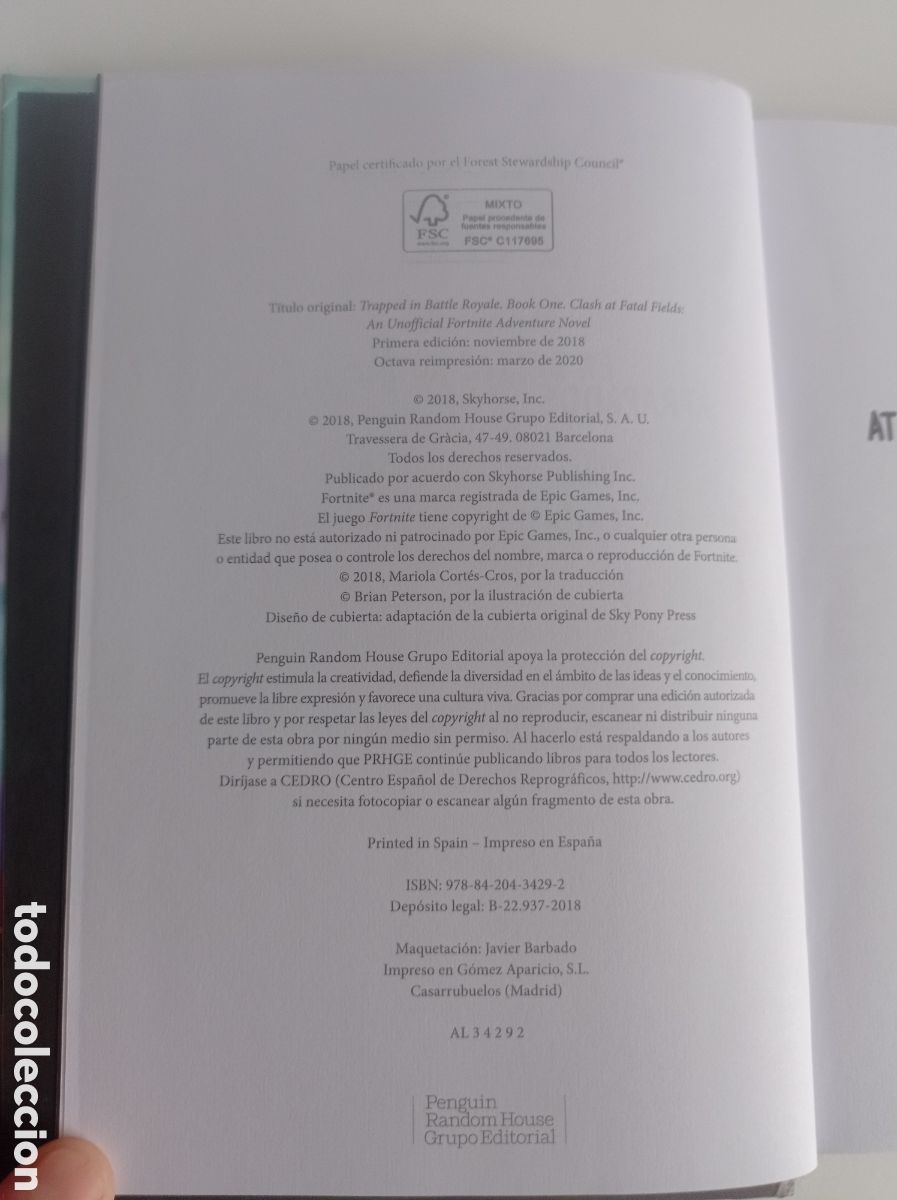 Libros de segunda mano: ATRAPADOS EN BATTE ROYALE, DEVIN HUNTER - Foto 3